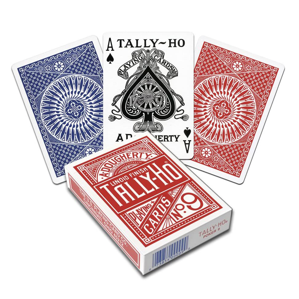 Игральные карты Tally Ho Circle Back (в ассортименте: Red/Blue)