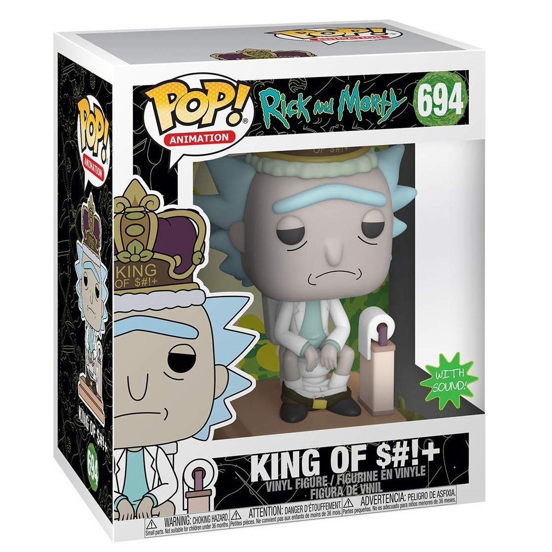 Фигурка Funko POP! Deluxe: Rick & Morty: King | Купить настольную