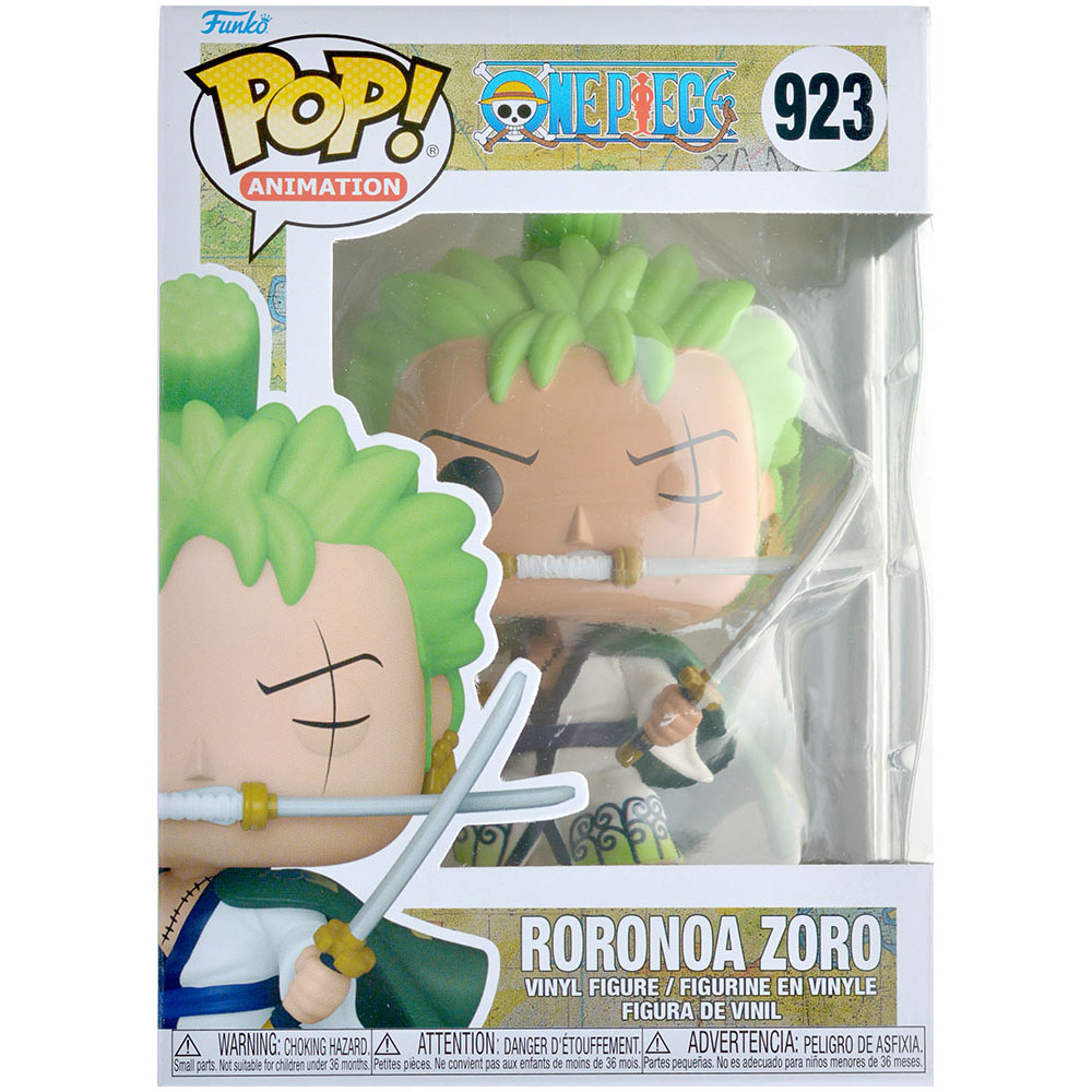 thumbnail image 2 of Funko Pop! Animation: Roronoa Zoro #2151 - One Piece Amazon Exclusive (Pre-Sale) 2 of 5
