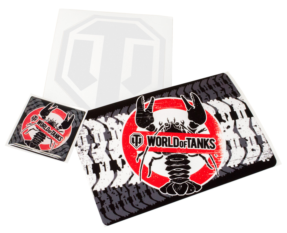 World of Tanks. Комплект наклеек 'Танкист' (2-е рус. изд.)