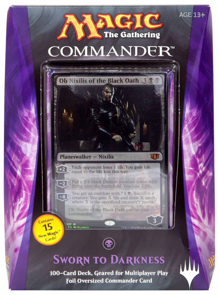 Commander 2014 Sworn to Darkness Deck Купить настольную игру